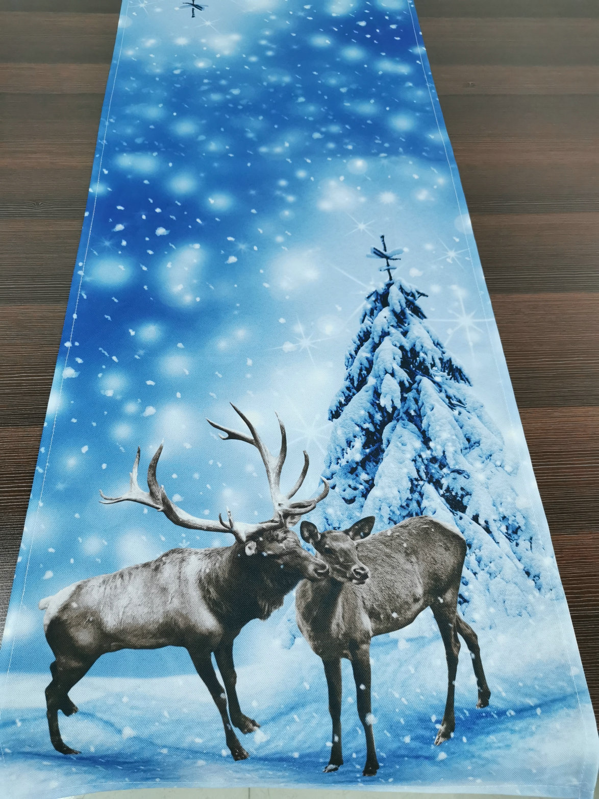 Digital printed table runner