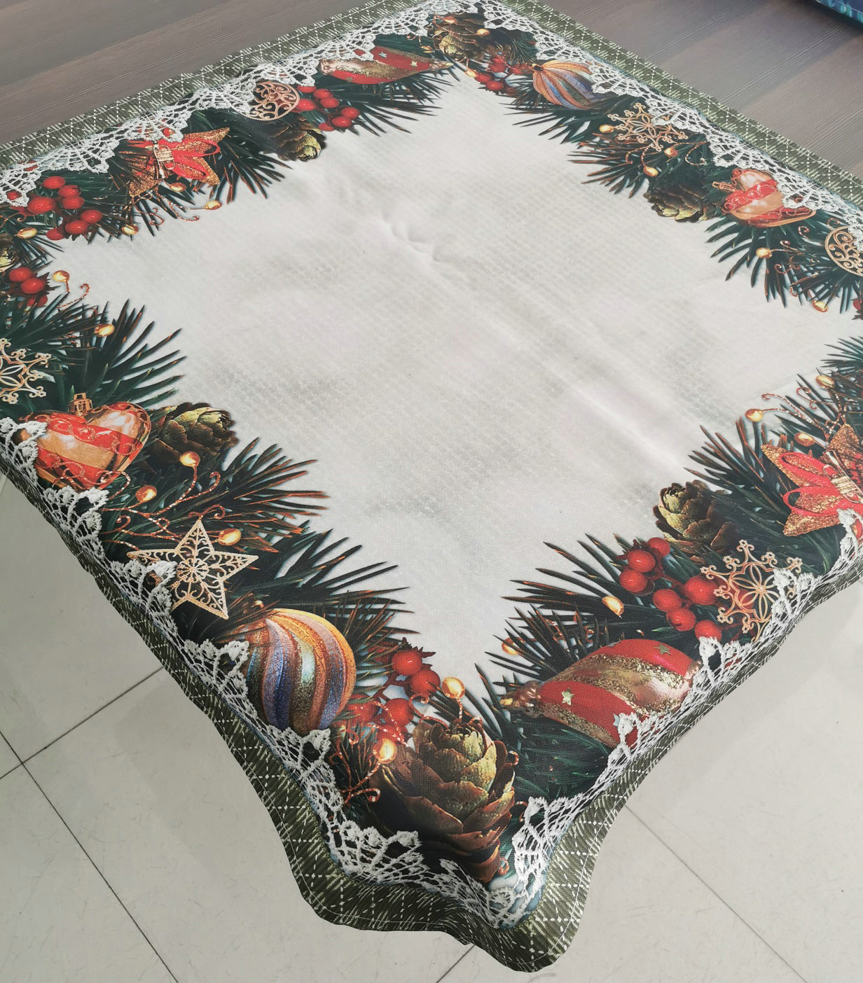 Digital printed table cloth