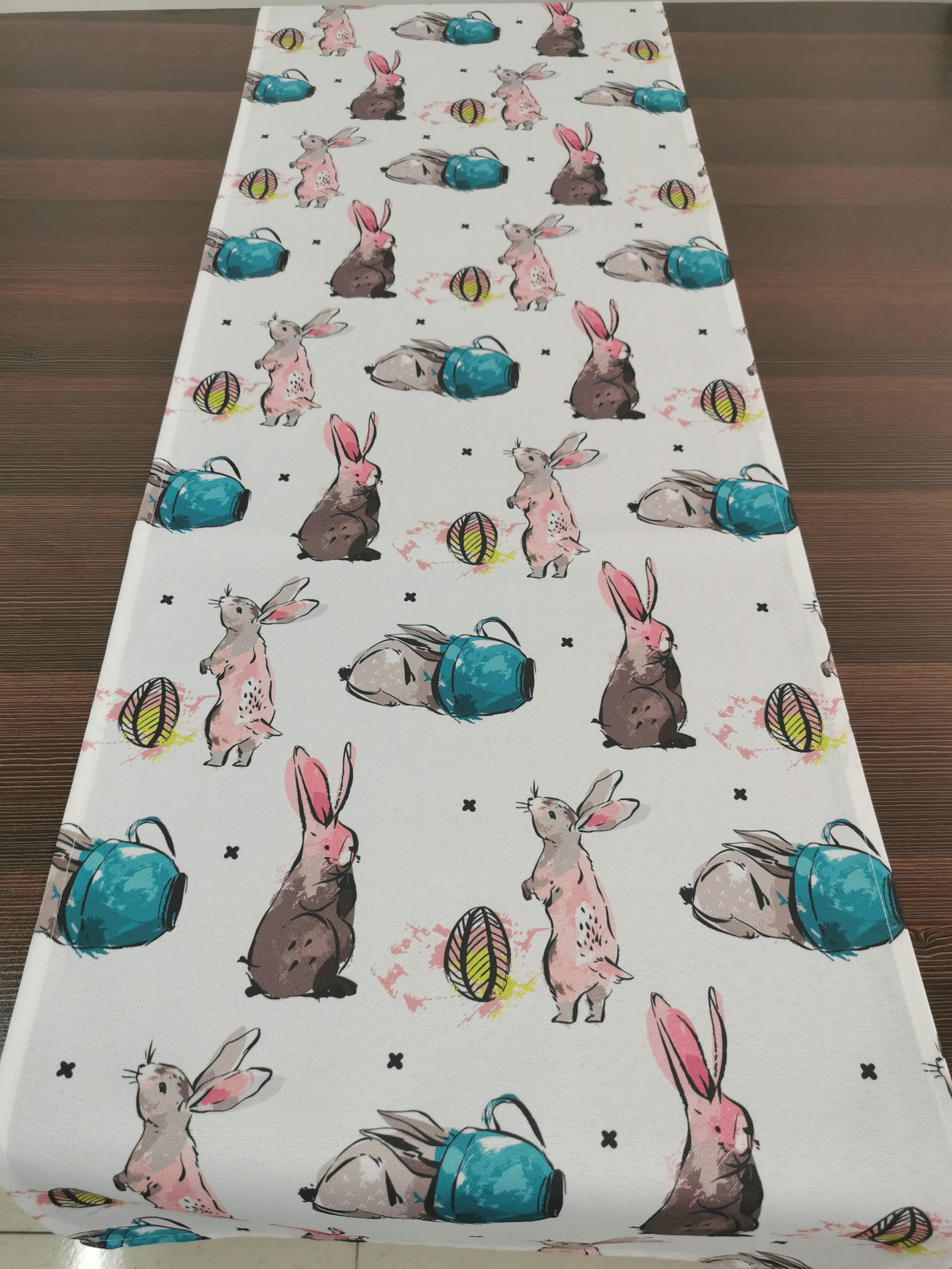 Digital printed table runner