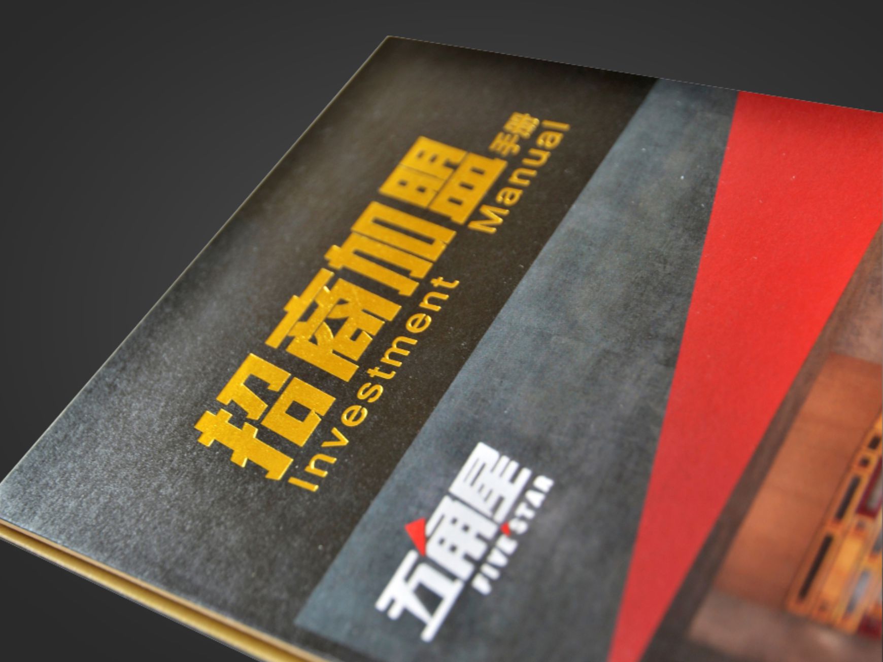 五角星招商折页