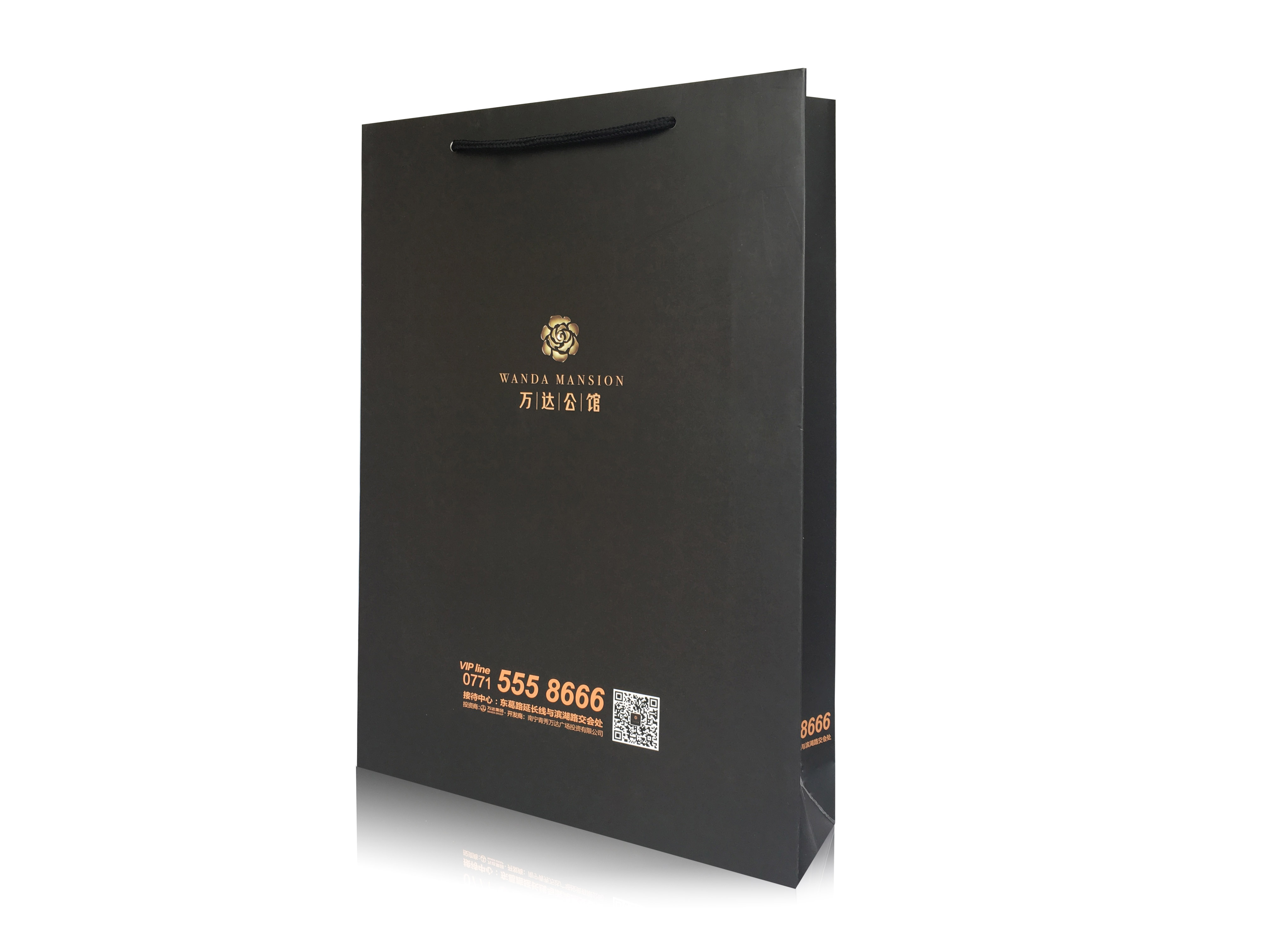 万达公馆手提袋