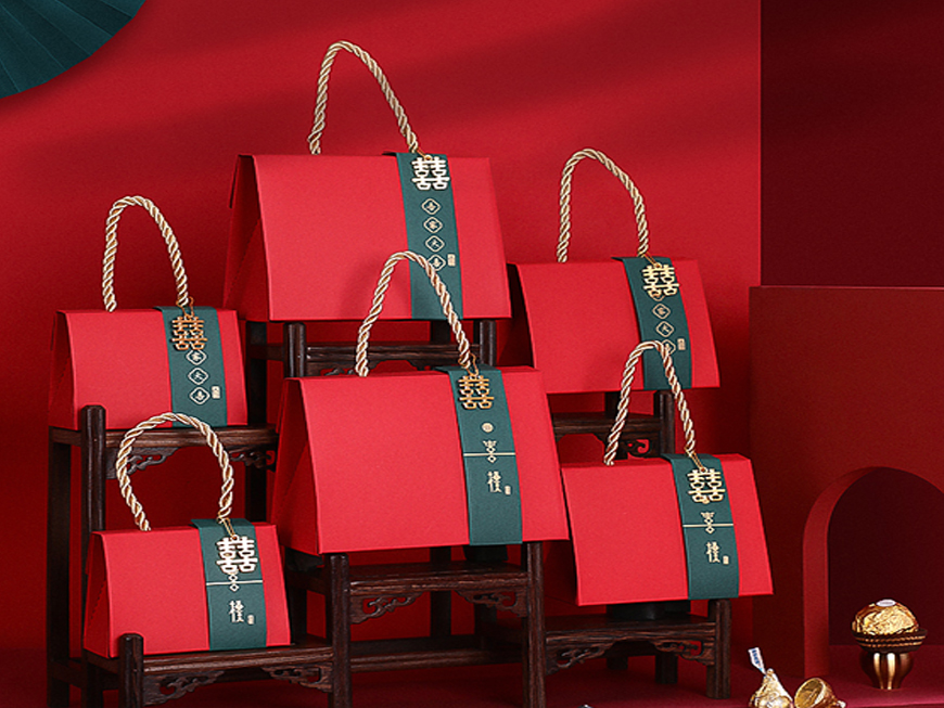 婚庆礼盒手提袋