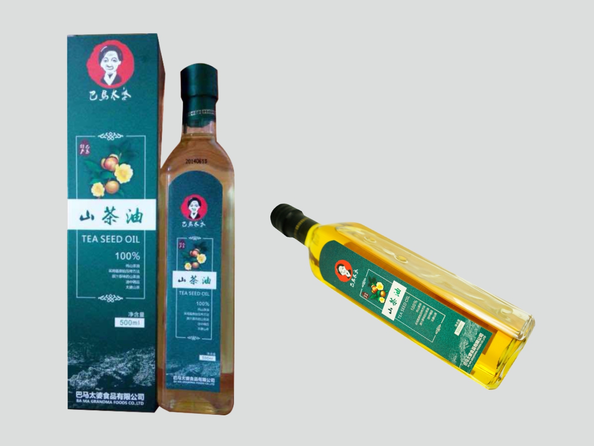 普通不干胶--上茶油标签