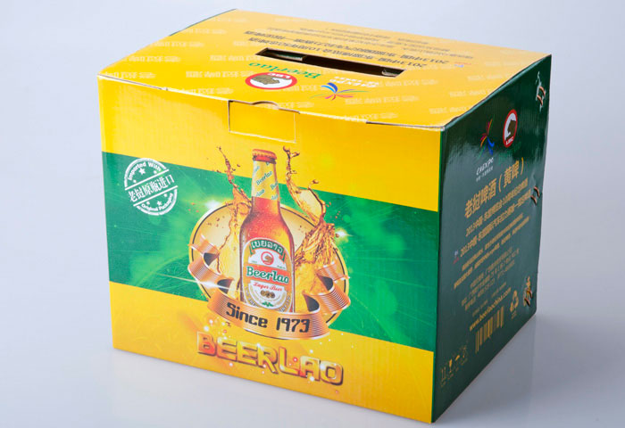 老挝啤酒瓦楞纸盒