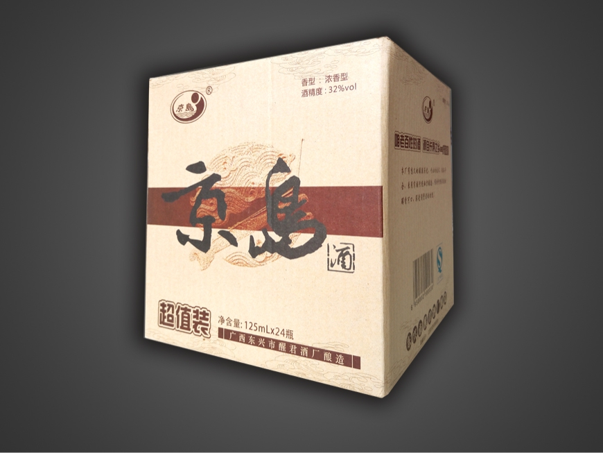 京岛酒牛皮纸箱