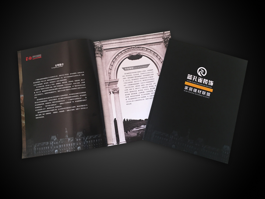 蓝孔雀装饰画册