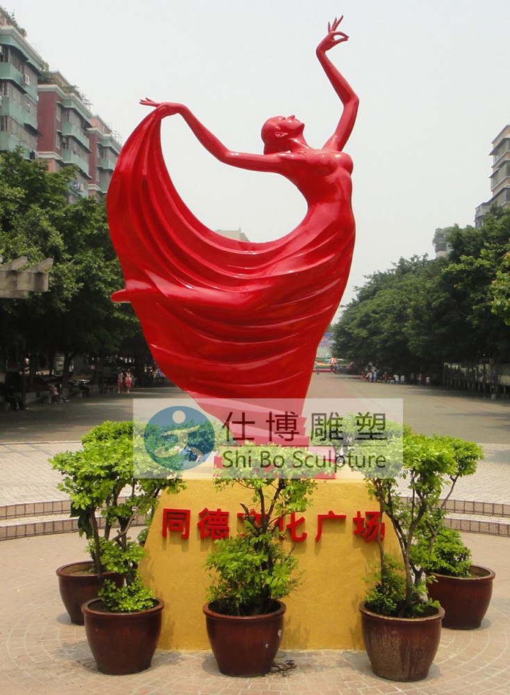 玻璃钢喷漆雕塑