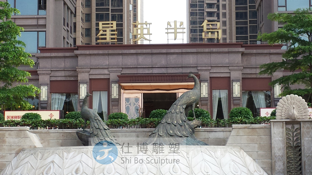 地产小区入口雕塑
