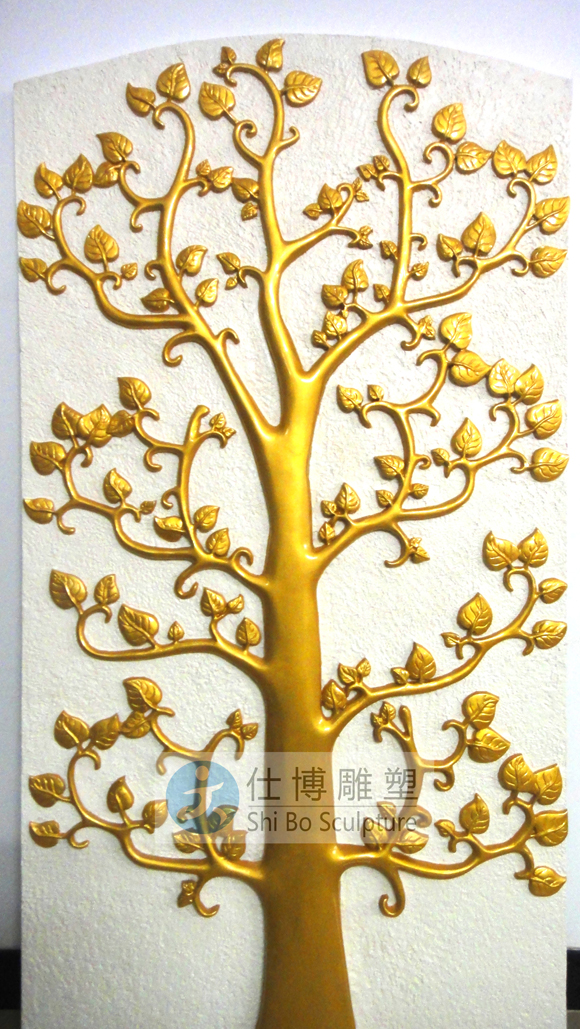 浮雕喷金漆
