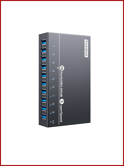 A-103 西普莱工业级10口USB3.0集线器