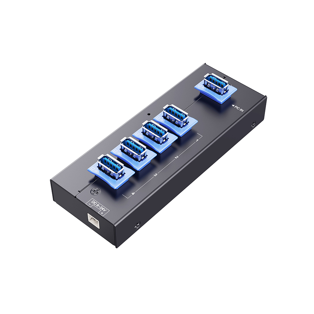 西普莱防脱型USB3.0集线器AT-4U30M2