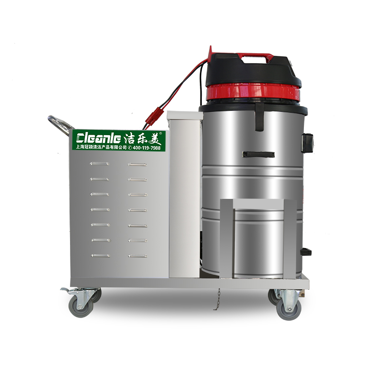 cleanle洁乐美工业吸尘器_仓库车间用大功率吸尘器_GS-1580X电瓶式吸尘器