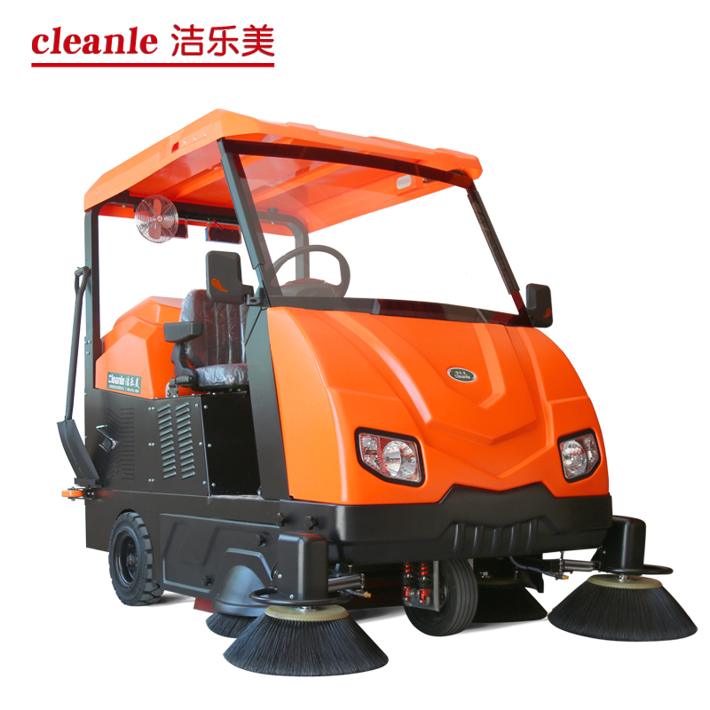 cleanle/洁乐美驾驶式扫地机 KM-V6驾驶式清扫车 小区物业保洁用充电式扫地车