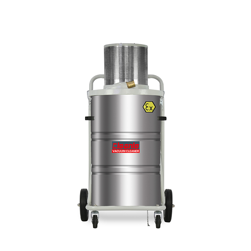 防爆工业吸尘器 洁乐美AS-EX80气动防静电吸尘机 21区粉尘金属吸尘设备