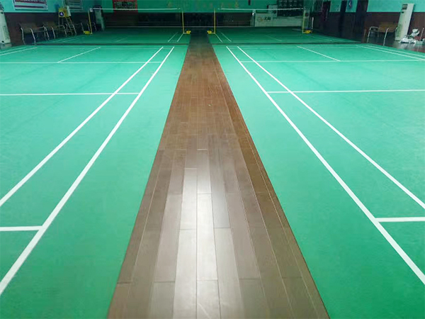 山东PVC运动地板球场工程