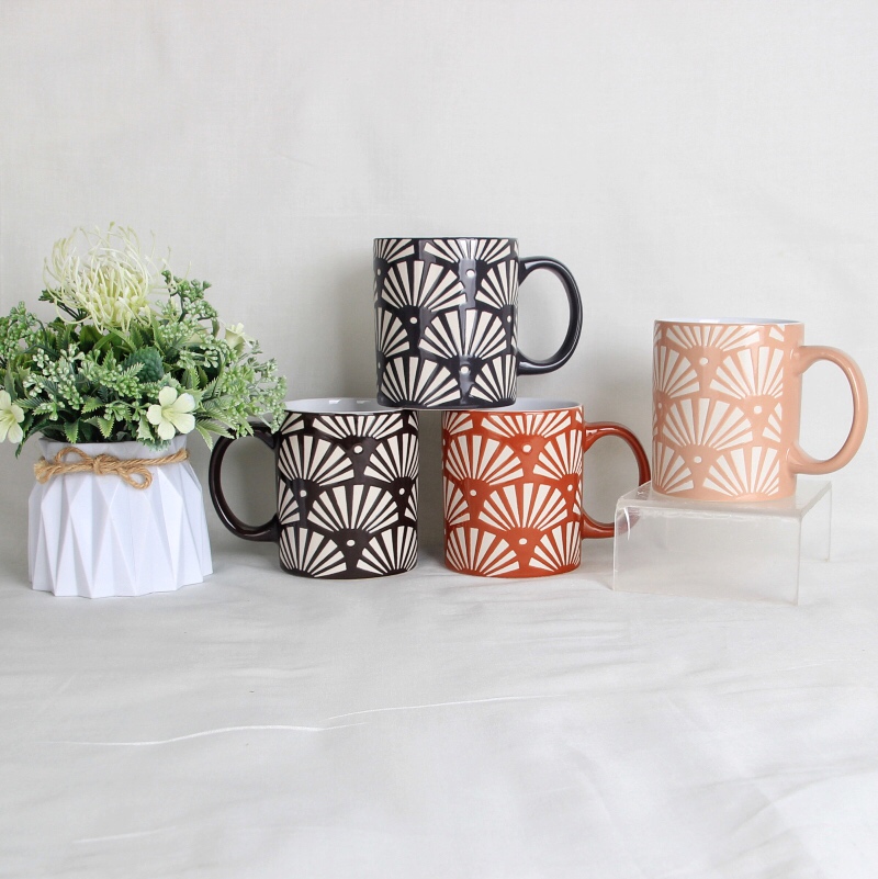 11oz Ceramic mug with silkscreen printing