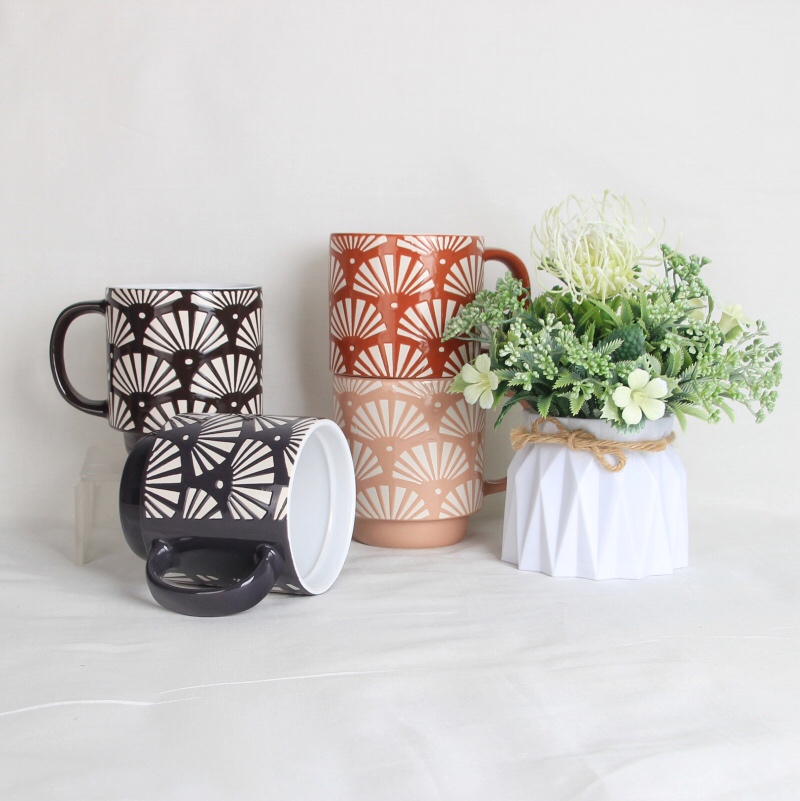 14oz Ceramic mug with silkscreen mug