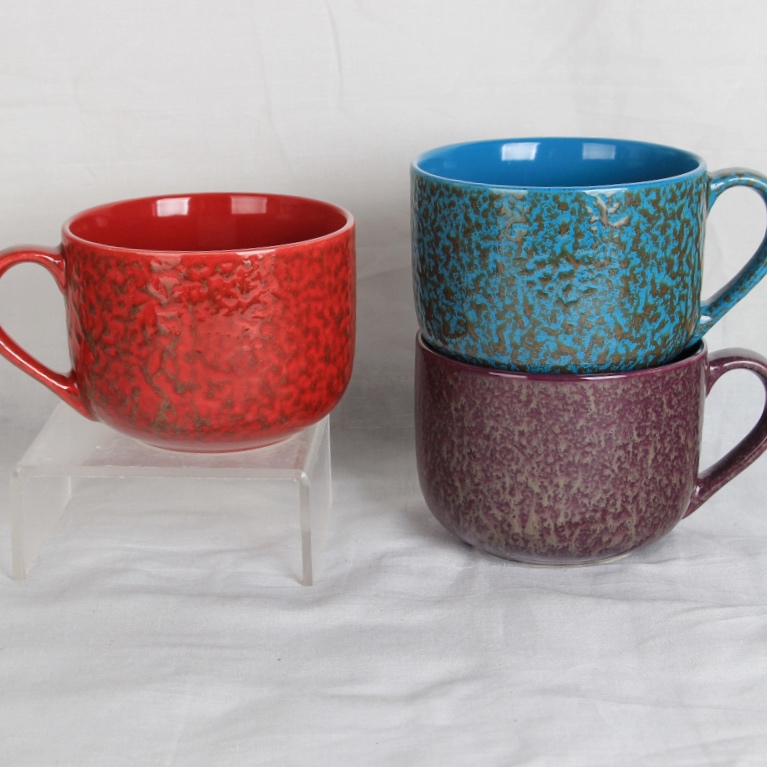 25oz Ceramic reactive glazed Jumbo