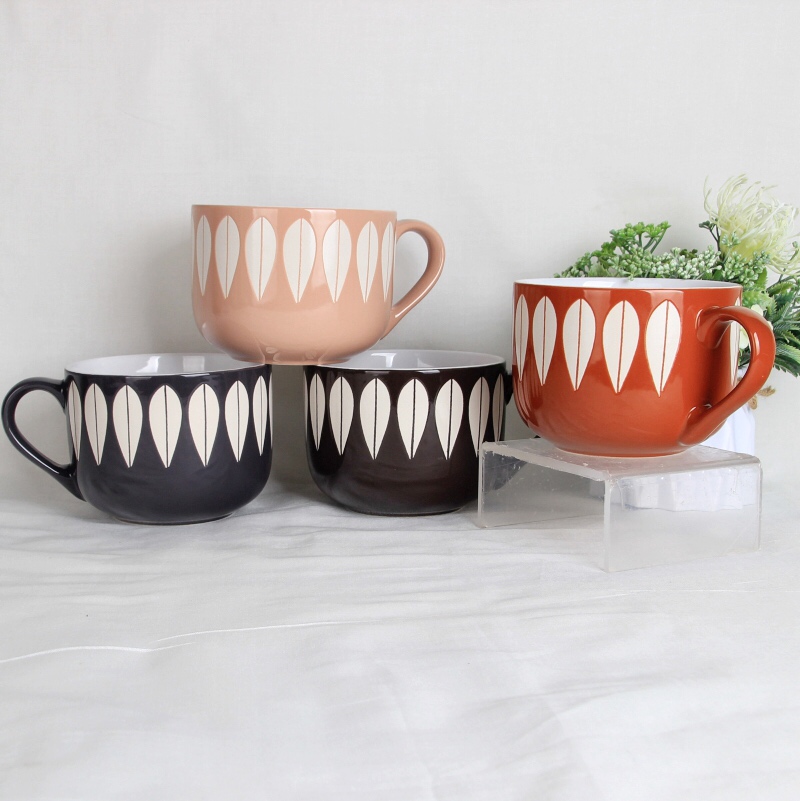 25oz soup bowl with silkscreen printing
