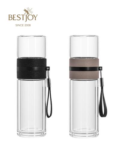 富光拾喜  高硼硅玻璃杯 品牌 logo定制 BEST06-3008
