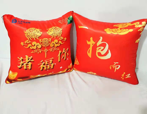 猪福你抱枕 金猪抱枕 贺岁抱枕RD-821831