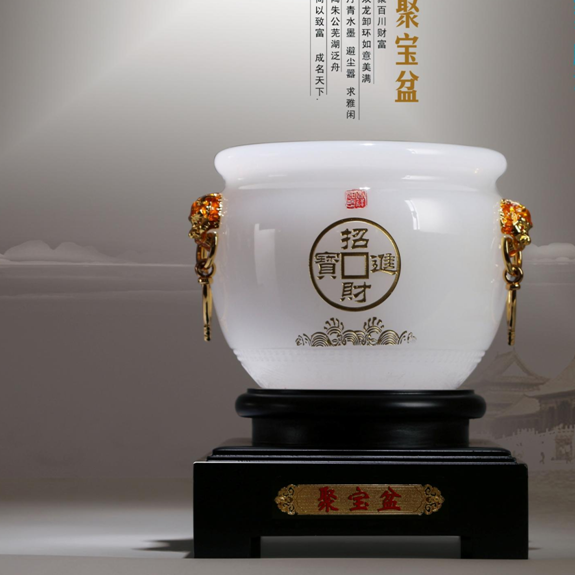 招财进宝聚宝盆精品工艺品摆件RD-845004