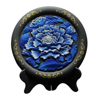 炭雕工艺品 商务馈赠创意装饰品碳雕摆件RD-845413