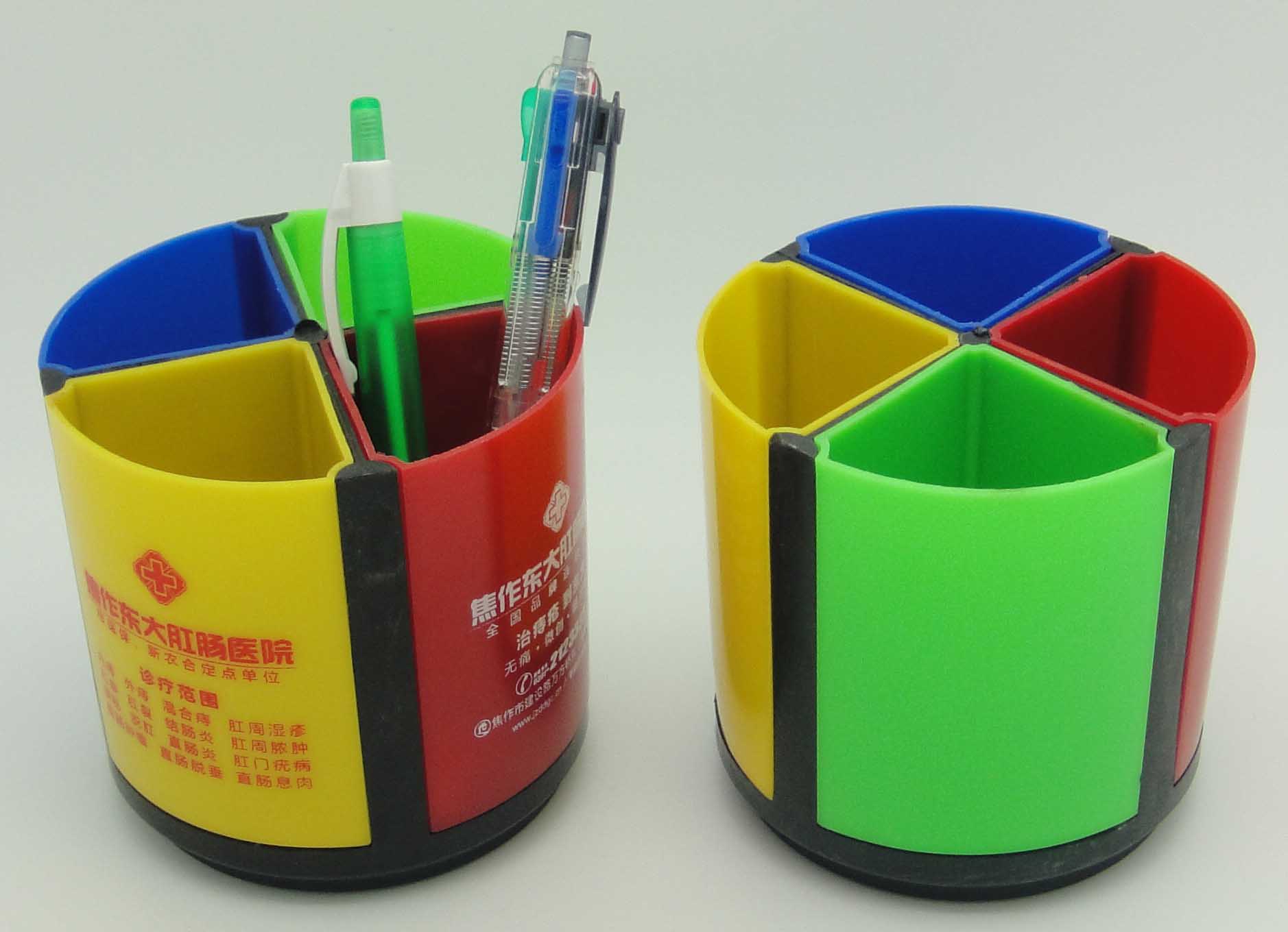 大广告位  促销展业活动 旋转 广告笔筒 RD-811003
