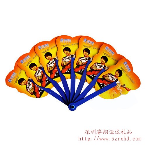 移动定制7折广告扇 RD-810213