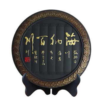 炭雕工艺品 商务馈赠创意装饰品碳雕摆件RD-845409