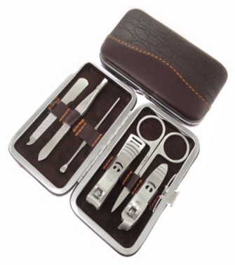 美容套装 宣传促销实用福利品 笑脸不锈钢6件套 LOGO定制 RD-815611