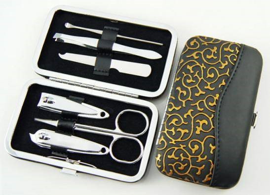 美容套装 高品质碳钢电镀6件套 宣传促销实用福利品 LOGO定制 RD-815615