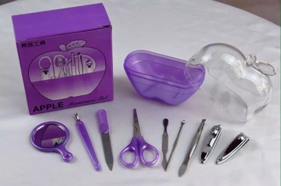 美容套装 苹果盒9件套装 宣传促销实用家居用品 logo定制 RD-815619