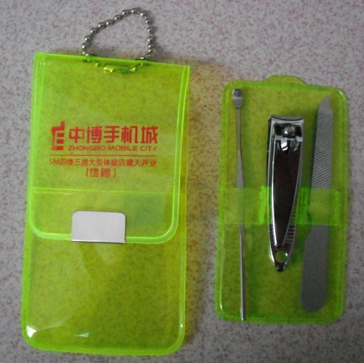 美容套装 PVC袋电镀3件套 宣传促销实用品 logo定制 RD-815622