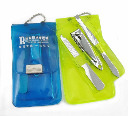 美容套装 PVC袋电镀3件套 宣传促销实用品 logo定制 RD-815622