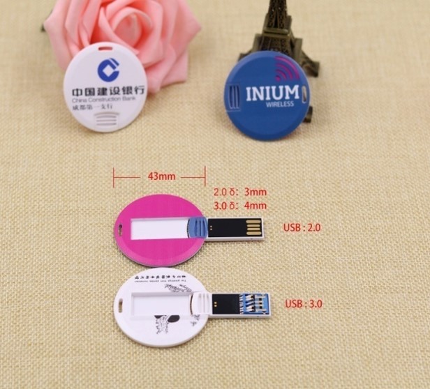 U盘 8G圆形小卡U盘  多种容量规格可选 USB2.0  logo定制 RD-833201