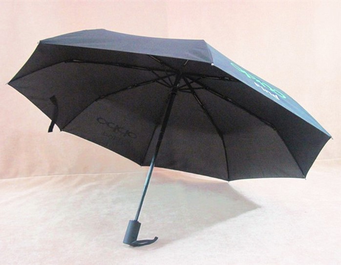 广告伞促销宣传 58.5cm*8k全自动抗风家居折叠伞  oppo定制 RD-850016