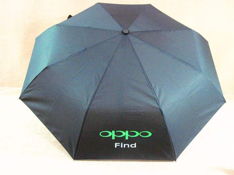 广告伞促销宣传 58.5cm*8k全自动抗风家居折叠伞  oppo定制 RD-850016