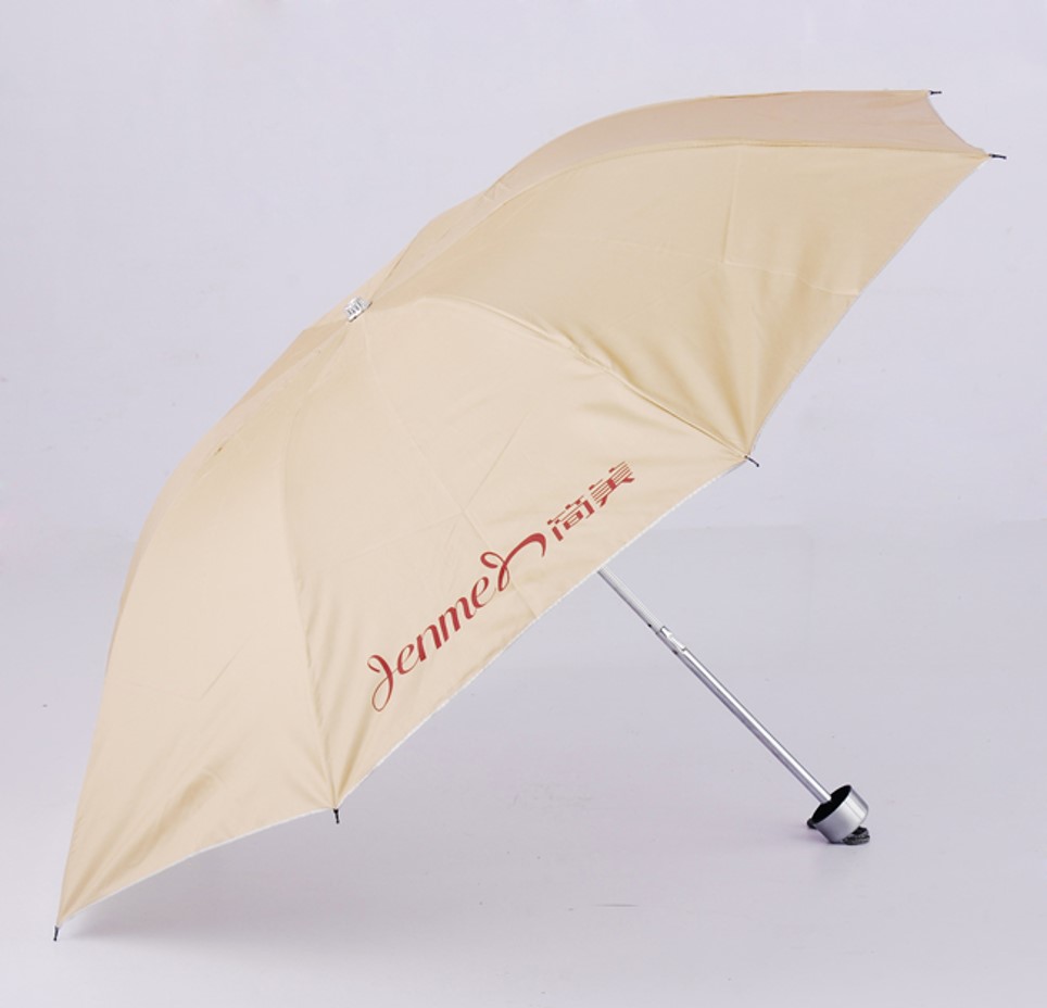 广告伞 铁架黑漆三折伞 促销晴雨伞 52cm*8k  logo定制 RD-850024