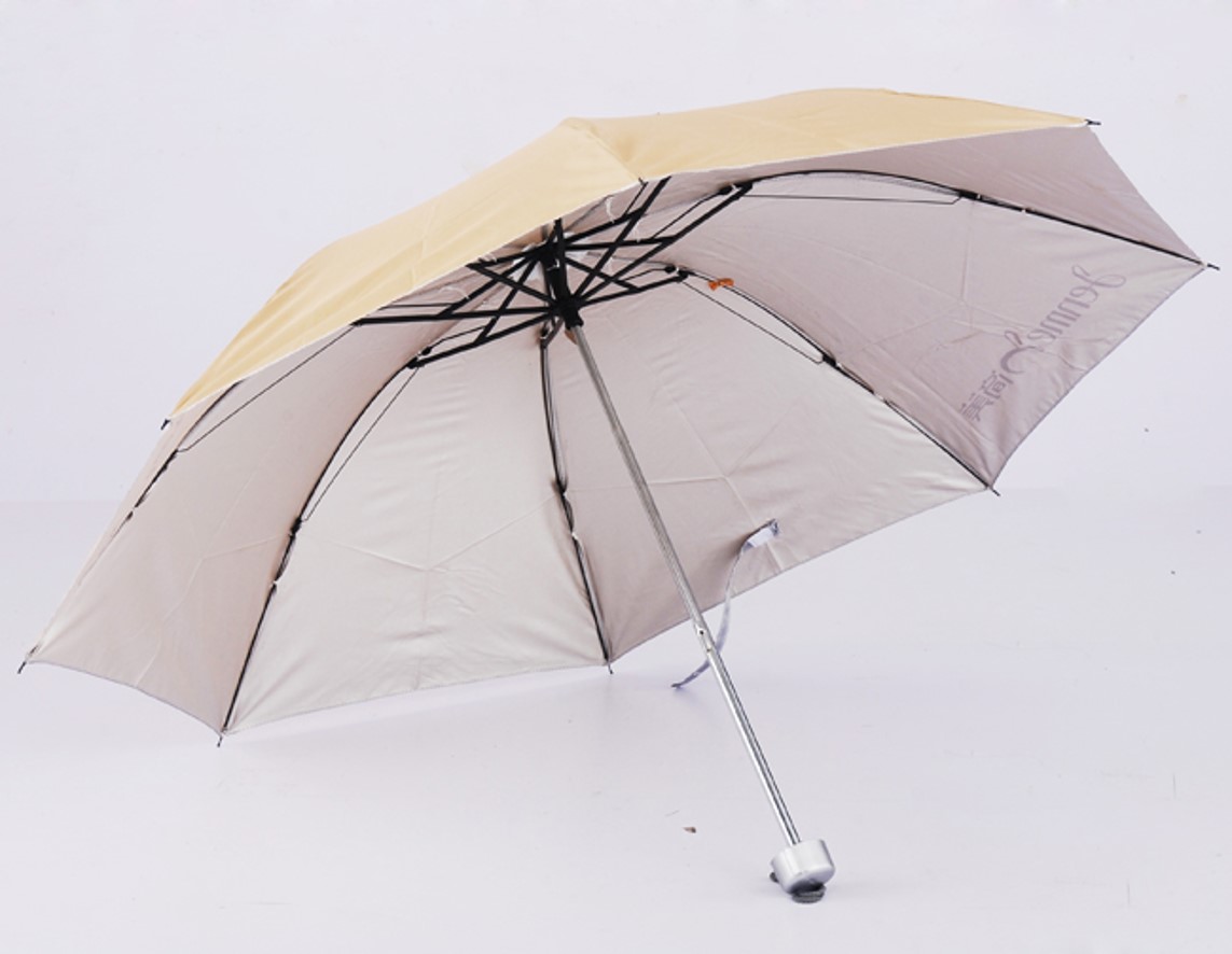 广告伞 铁架黑漆三折伞 促销晴雨伞 52cm*8k  logo定制 RD-850024