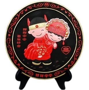 炭雕工艺品 商务馈赠创意装饰品碳雕摆件RD-845410