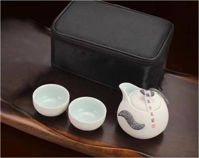 雪花釉企鹅壶茶具套装RD-823804