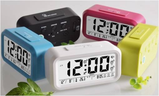 夜光感应聪明钟（第三代）办公商务礼品 电子礼品RD-834215