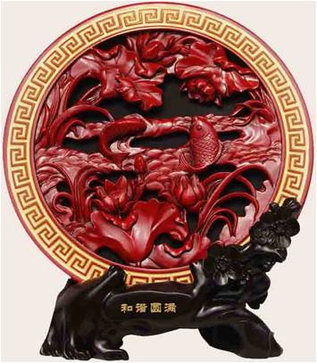 炭雕工艺品 商务馈赠创意装饰品碳雕摆件RD-845431
