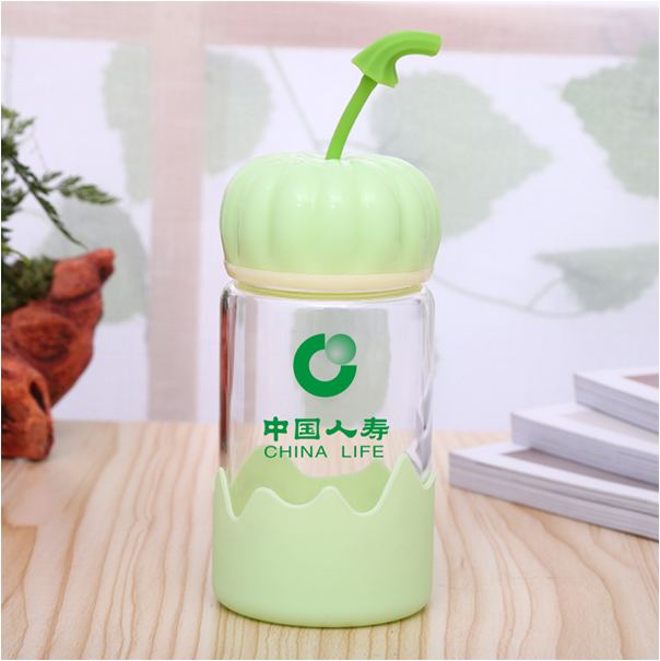 人寿定制时尚创意便携玻璃南瓜杯RD-823404