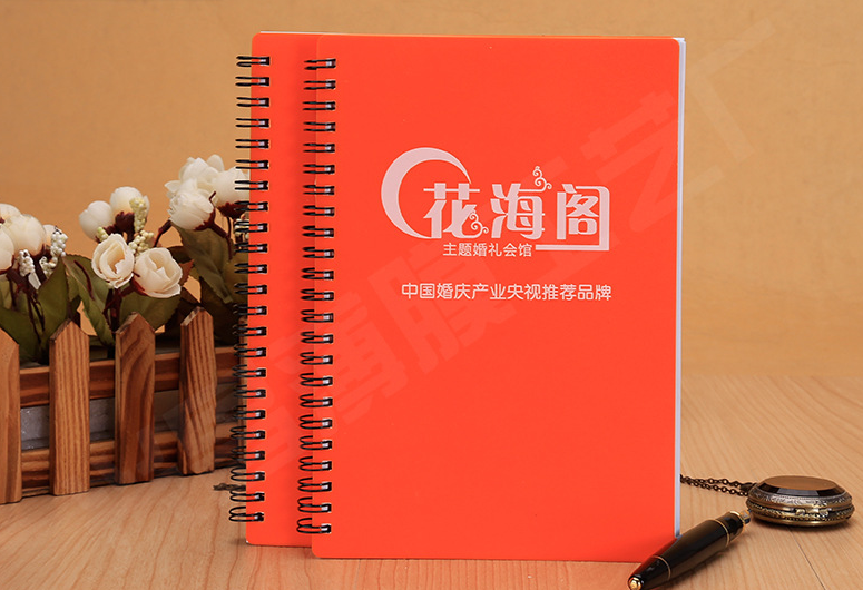 花阁海定制丝印烫金LOGO本子 设计本子印刷RD-843403