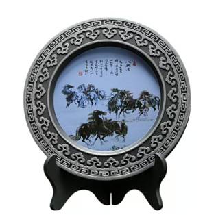炭雕工艺品 商务馈赠创意装饰品碳雕摆件RD-845411