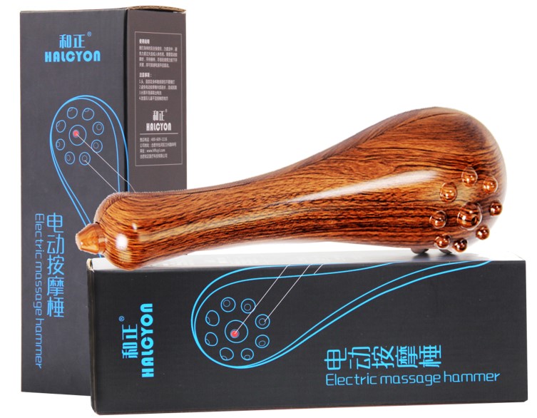 和正·电动按摩锤  HZ-AMC-1（木纹款）
