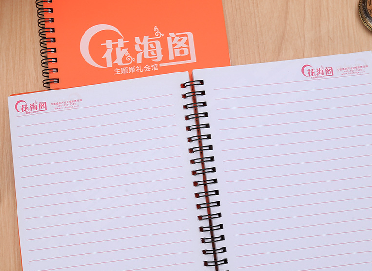 花阁海定制丝印烫金LOGO本子 设计本子印刷RD-843403