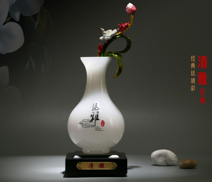清雅观音瓶精品工艺品摆件RD-845005
